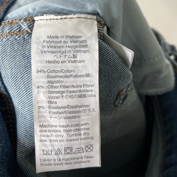 Madewell Petite 10" High Rise Skinny Jeans Mackey Wash Women’s Size 25P - Picture 14 of 14